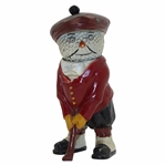 Vintage Red Coat Dunlop Bramble Man Golfer