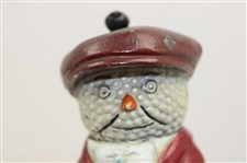 Vintage Red Coat Dunlop Bramble Man Golfer