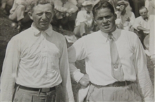 'King' Bobby Jones & Jock Hutchison 1930 US Open at Interlachen AP Photo - July 10th