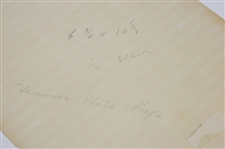 Donald Ross Signed Original Hemmer Pinehurst Photo PSA #BB21200