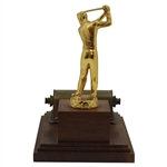 1958 Beaver Valley CC Senior Champion Desk Calendar with Golfer Trophy - Harold J. Dunmire