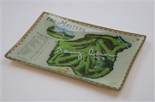 Tommy Aaron Signed Masters Dish in Original Box JSA ALOA