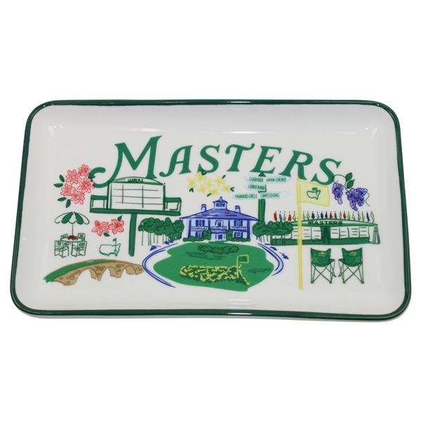 Unsigned Masters Tournament Serving Tray in Original Box