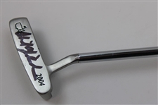 Mickelson & Palmer Signed 2004 Masters Tournament Mini Club JSA ALOA