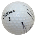 Tiger Woods Signed Titleist 1 Logo Golf Ball Dated 6-19-93 PSA #AR00976