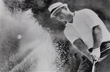 1966 Jack Nicklaus 'Bogey Coming Up For Nicklaus' PGA Championship Press Photo