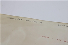 1966 Jack Nicklaus 'Bogey Coming Up For Nicklaus' PGA Championship Press Photo