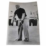 1965 Jack Nicklaus Misses Short Putt at Cajun Classic Press Photo