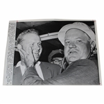 1965 Jack Nicklaus & Dad Charles Nicklaus Big Bear Just a Cub to His Daddy Masters Press Photo