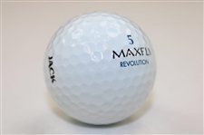 Jack Nicklaus Personal Jack Maxfli Revolution 5 Logo Golf Ball