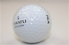 Jack Nicklaus Personal Jack Maxfli Revolution 5 Logo Golf Ball