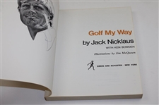Jack Nicklaus Signed 1974 'Golf My Way' w/Ken Bowden Book JSA ALOA