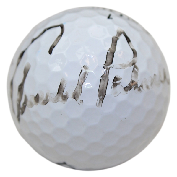 Arnold Palmer Signed Personal Used Callaway Umbrella Logo Golf Ball JSA ALOA