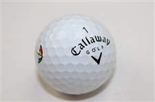 Arnold Palmer Signed Personal Used Callaway Umbrella Logo Golf Ball JSA ALOA