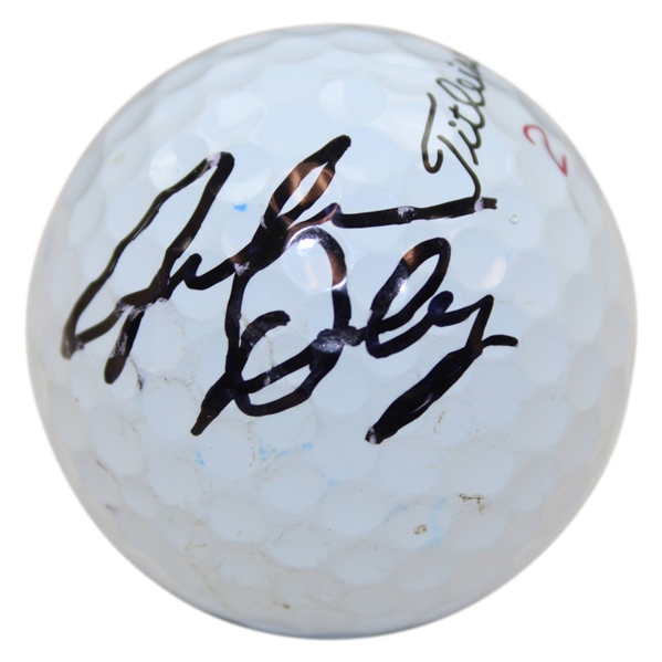 John Daly Signed Titleist 2 Pro-V1x Logo Golf Ball JSA ALOA
