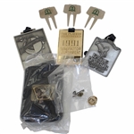 Four (4) Bag Tags, Three (3) Divot Tools & Two (2) Lapel Pins