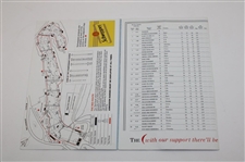 1995 Open Championship at St. Andrews Sunday Pairing Sheet