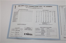 1995 Open Championship at St. Andrews Sunday Pairing Sheet