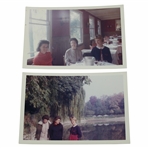Two (2) Winnie Palmer, Barbara Nicklaus & Jean Ward Thomas First Ladies of Golf Original Color Photos