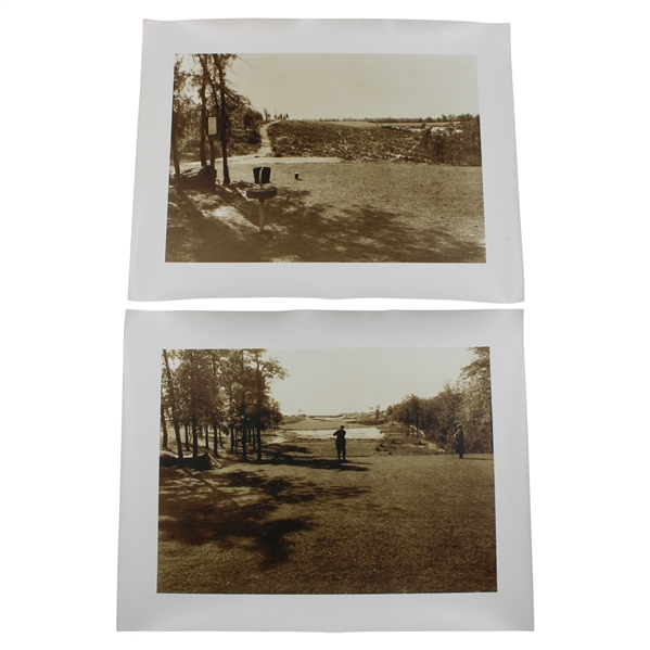 Two (2) Sepia Photos Of Pine Valley