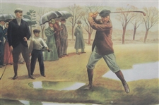 Modern '1894' First Amateur Championship in America '1931' Currier & Ives Print
