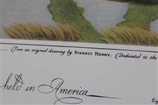 Modern '1894' First Amateur Championship in America '1931' Currier & Ives Print
