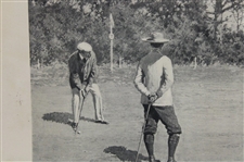 1899 'A Long Putt' Print from Harper's Weekly by A. B. Frost