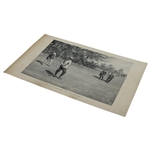 1899 'A Long Putt' Print from Harper's Weekly by A. B. Frost