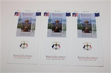 Small American Flag, (3) Pairing Sheets & Unused Event Cover From 1991 Ryder Cup at Kiawah Island