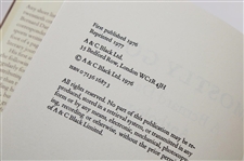 1977 'Mostly Golf' A Bernard Darwin Anthology