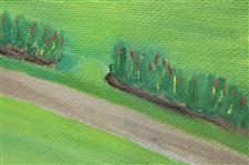 Clubhouse Depiction Water Color Painting by Artist G. Johnson