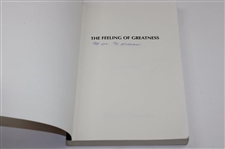 Moe Norman Signed 1995 'The Feeling of Greatness' 1st Ed. Book JSA ALOA