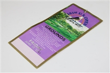 1998, 1999(x2), 2000 & 2003 Masters SERIES Badges - O'Meara, Olazabal, Singh & Weir Winners
