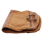 Augusta National Golf Club Ltd Ed Masters Gift - Lt Brown Leather Garment Bag