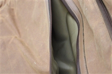 Augusta National Golf Club Ltd Ed Masters Gift - Lt Brown Leather Garment Bag