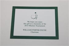 2015 Augusta National Ltd Ed Employee Masters Gift Tiffany & Co Beautification Plates In Box w/Card