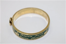 Augusta National Golf Club Masters Tournament Logo Green Bangle Bracelet in Original Bag & Box