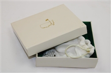 Augusta National Golf Club Masters Tournament Logo Green Bangle Bracelet in Original Bag & Box