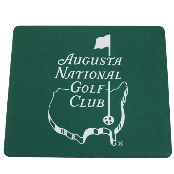 Augusta National Golf Club Green with White Logo Computer Mousepad