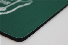 Augusta National Golf Club Green with White Logo Computer Mousepad