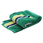 Augusta National Golf Club Employees Gift - Green & Pink Clubhouse Beach Towels