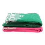 Augusta National Golf Club Employees Gift - Green & Pink Clubhouse Beach Towels