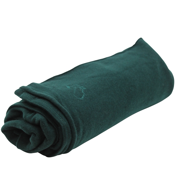 Augusta National Golf Club Ltd Ed Masters Gift - Green Cashmere Throw Blanket