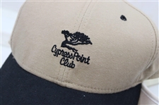 Eight (8) Assorted Golf Themed Hats & Visors - Masters, Ryder Cup, Ballybunnion & more 