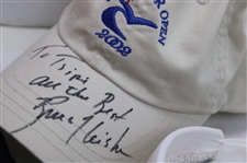 Eight (8) Assorted Golf Themed Hats & Visors - Masters, Ryder Cup, Ballybunnion & more 
