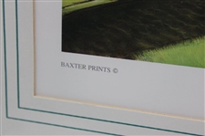 1988 'Old Course at St. Andrews' Print Signed by Artist Graeme W. Baxter - Framed