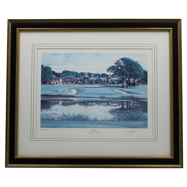 1993 The Belfry Print Signed by Artist Graeme W. Baxter - Framed
