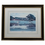 1993 The Belfry Print Signed by Artist Graeme W. Baxter - Framed