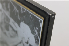 Ben Hogan 1975 'Last Shot In Pro Competition' Oversize Wire Photo - Framed