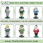2022 Masters Tournament Ltd Ed Gallery Guard Gnome in Original Box